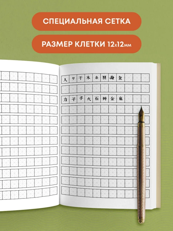Тетрадь для иероглифов (Крадущийся тигр)