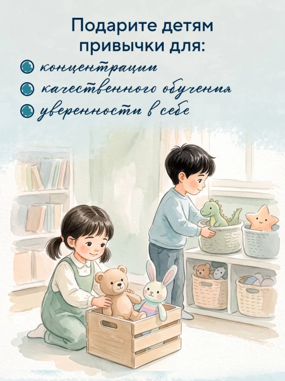 Будущее начинается с привычек. Ежедневные ритуалы, которые развивают мозг ребенка, самостоятельность и уверенность в себе