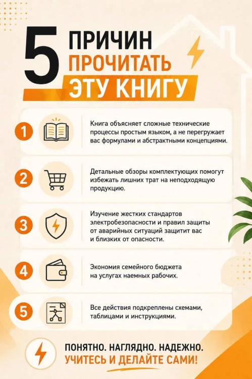 Электрика. От лампочки до щитка. Реальный ремонт своими руками