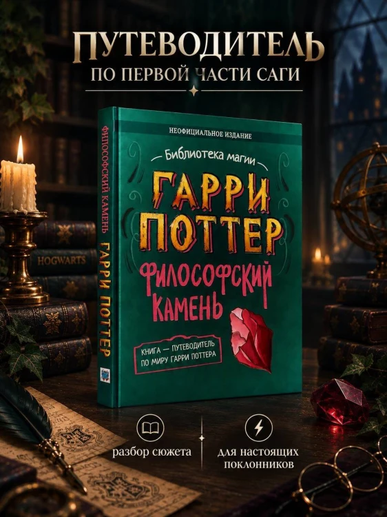 Гарри Поттер. Неофициальная книга-компаньон. Том 1. Философский камень: углубленное исследование