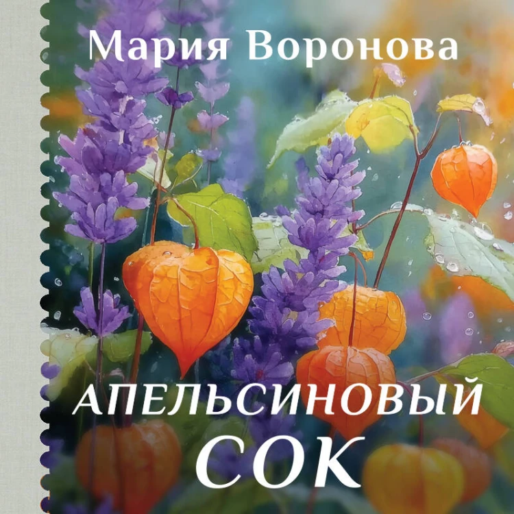 Апельсиновый сок (крупный шрифт)