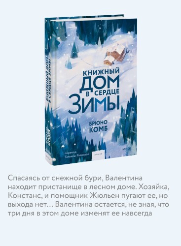 Книжный дом в сердце зимы