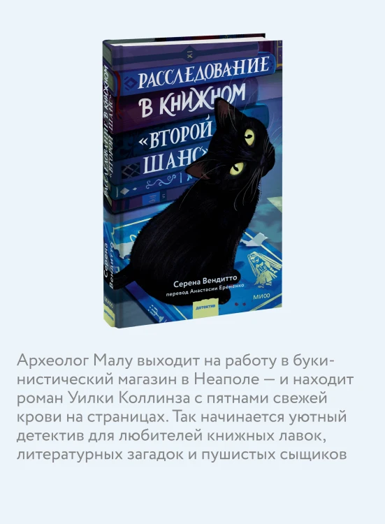 Расследование в книжном «Второй шанс»