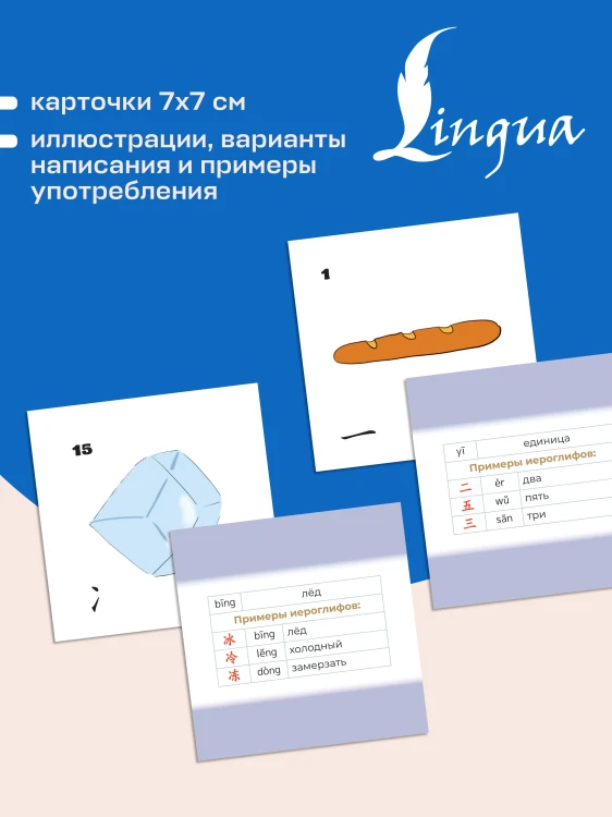 214 иероглифических ключей китайского языка. Флеш-карточки