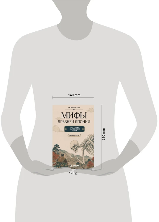Мифы Древней Японии для чтения на японском языке. Уровень N5-N4