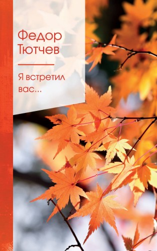 Я встретил вас...
