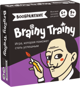 Игра-головоломка "BRAINY TRAINY. Воображение"