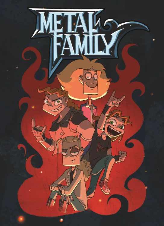 Блокнот в твёрдом переплёте “Metal Family”