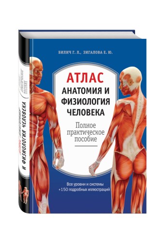 Атлас. Анатомия и физиология человека: полное практическое пособие. 2-е издание, дополненное