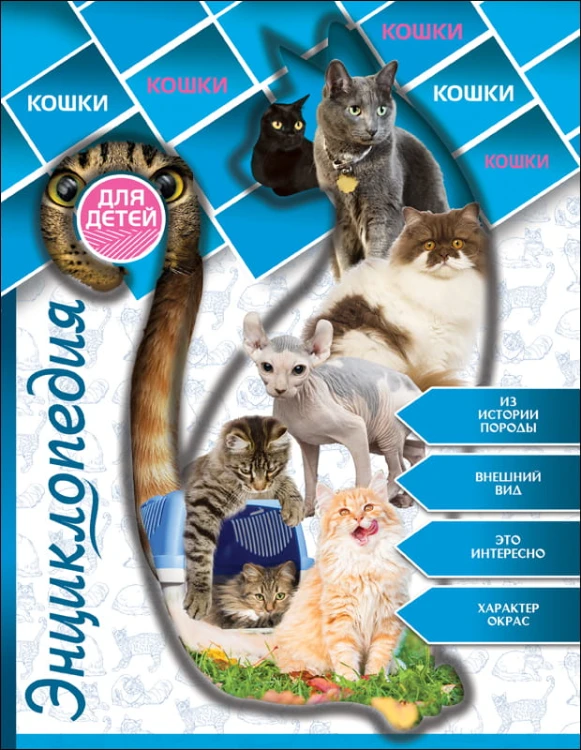 ЭНЦИКЛОПЕДИЯ ДЛЯ ДЕТЕЙ. КОШКИ
