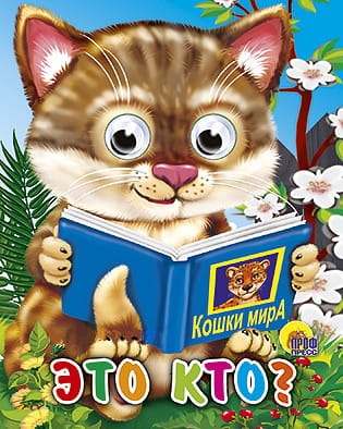 ГЛАЗКИ-МИНИ. ЭТО КТО? (КОШКА С КНИГОЙ) Ушкина