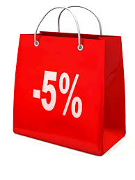 Скидка 5% для всех со второй покупки!